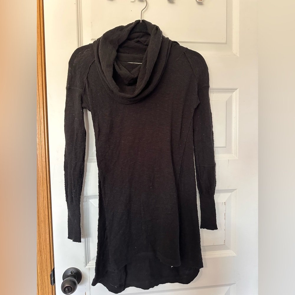 Ruby Moon Black Cowl Neck Sweater Size XS - Picture 1 of 4